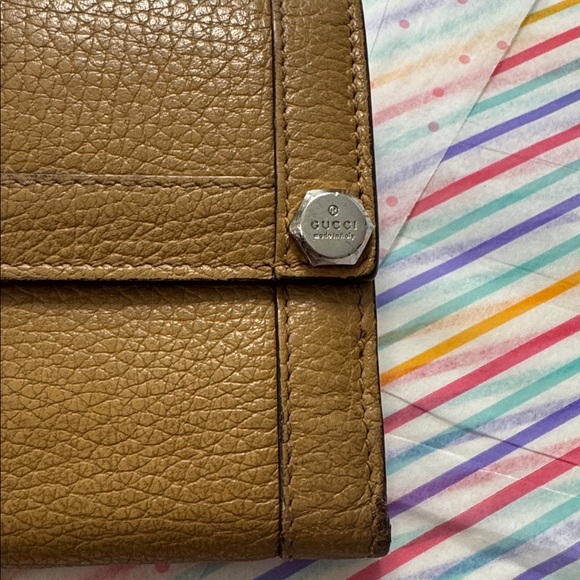 Gucci Brown Leather Wallet - Picture 4 of 14